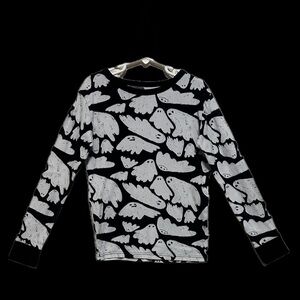 Ghosts On Black PJ Set by Cat & Jack